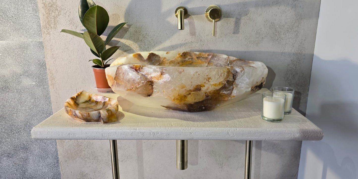 Quartz Hematoide 2 wash basin