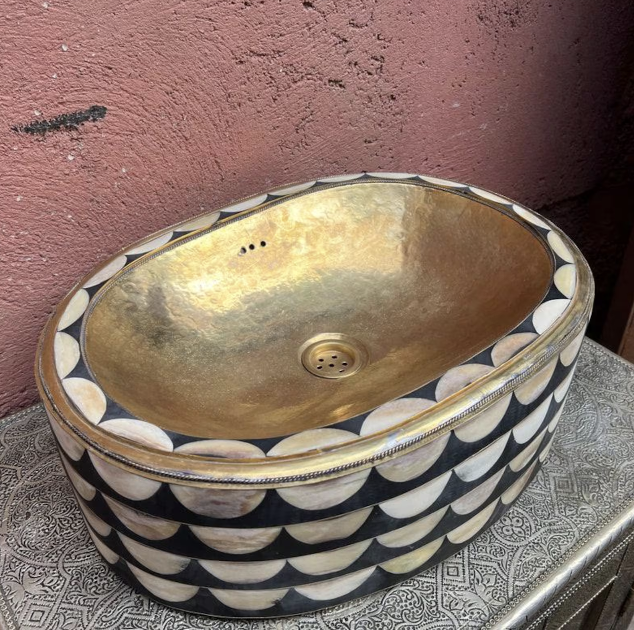 Moroccan Bathroom wash basin